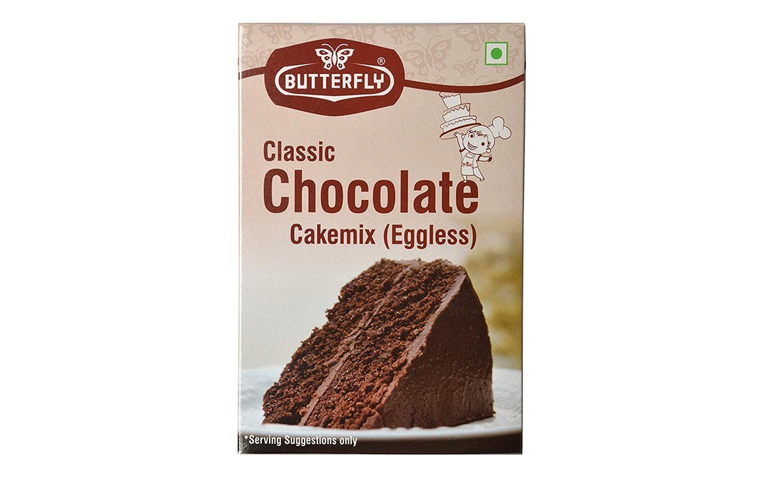 Butterfly Classic Chocolate Cakemix (Eggless)   Pack  200 grams